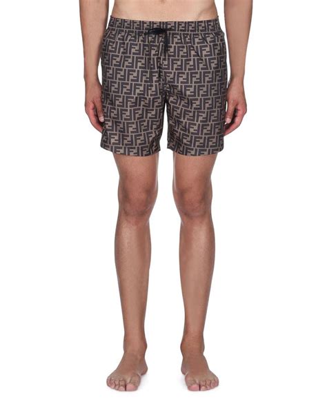 cheap fendi swim trunks|fendi swimsuit men's.